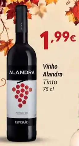 GidaCarnes Supermercados Vinho Alandra promoção