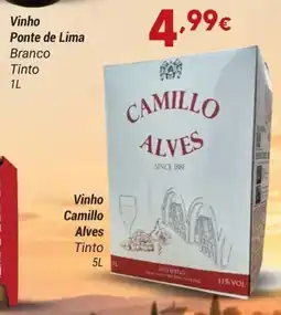 GidaCarnes Supermercados Vinho Camillo Alves Tinto promoção