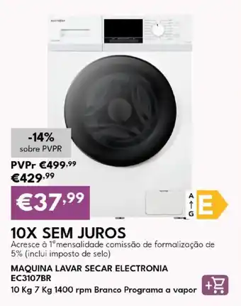 Maquina lavar secar electronia