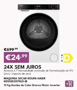 Radio Popular Máquina secar roupa haier promoção