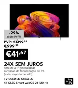 Radio Popular tv oled lg 55b6elc promoção