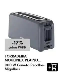 Radio Popular torradeira moulinex plaino promoção