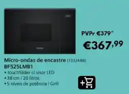 Radio Popular Micro-ondas de encastre promoção