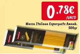 Ponto Fresco Massa Italiana Esparguete Amanh promoção
