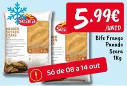 Ponto Fresco Bife Frango Panado Seara promoção