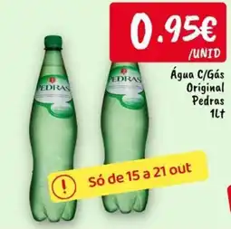 Ponto Fresco Água C/Gás Original Pedras promoção