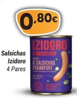 GidaCarnes Supermercados Salsichas izidoro promoção