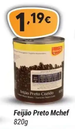 GidaCarnes Supermercados Feijão Preto Mchef promoção