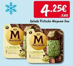 Ponto Fresco magnum gelado pistacho signature 3un promoção