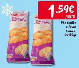 Ponto Fresco Pão com alho e ervas amanh promoção
