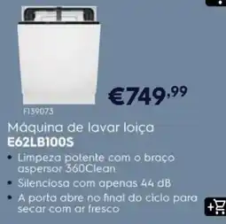 Radio Popular Máquina de lavar loiça E62LB100S promoção