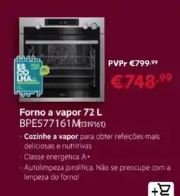 Radio Popular Forno a vapor 72 L BPE577161M promoção