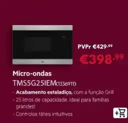 Radio Popular Micro-ondas TMS5G25IEM promoção