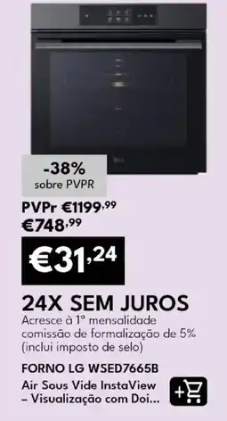Radio Popular Forno lg wsed7665b promoção