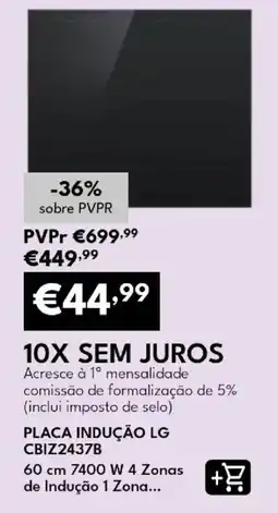 Radio Popular Placa indução lg promoção