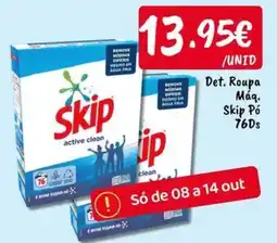 Ponto Fresco Skip active clean promoção