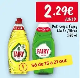 Ponto Fresco det. loiga fairy limão/ultra promoção