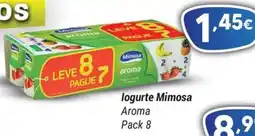 GidaCarnes Supermercados logurte mimosa aroma promoção