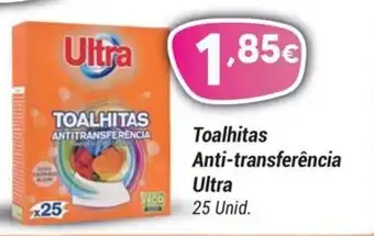 Toalhitas Anti-transferência Ultra