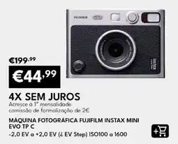 Radio Popular Máquina fotográfica fujifilm instax mini evo tp promoção
