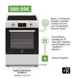 Radio Popular Fogão La Germania SE 664 IX promoção