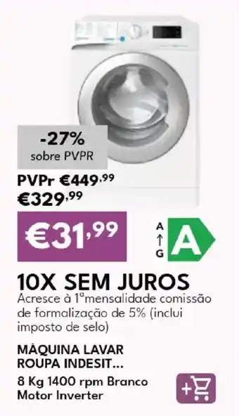Máquina lavar roupa indesit