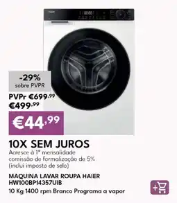 Radio Popular Máquina lavar roupa haier promoção