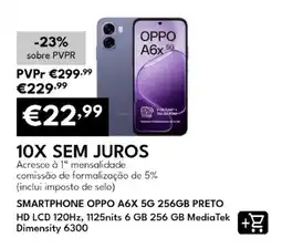 Radio Popular smartphone oppo a6x 5g 256gb preto promoção