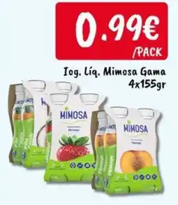 Ponto Fresco Iog. Líq. Mimosa Gama promoção
