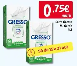 Ponto Fresco Gresso leite meio-gordo promoção