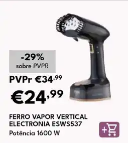 Radio Popular Ferro vapor vertical electronia esws537 promoção