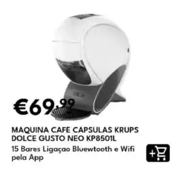 Radio Popular Máquina café cápsulas krups dolce gusto neo kp8501l promoção