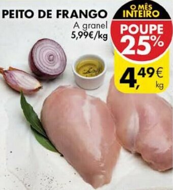 Pingo Doce Peito de Frango promoção