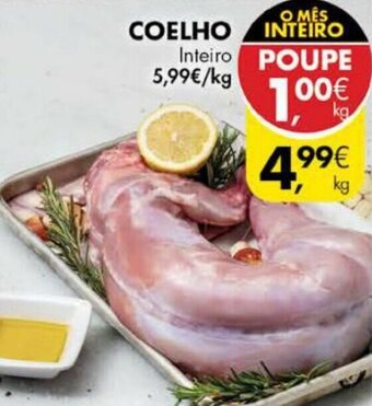 Pingo Doce Coelho Inteiro promoção