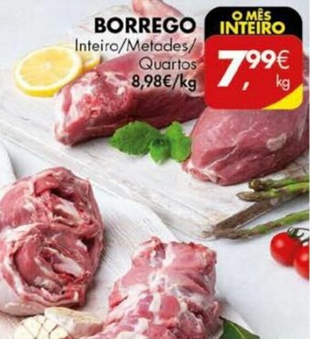 Pingo Doce Borrego Inteiro/Metadés/Quartos promoção