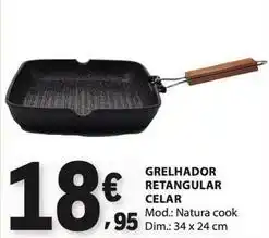 E.Leclerc Celar - grelhador retangular promoção