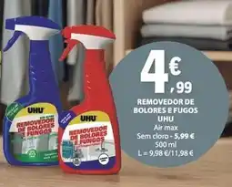 E.Leclerc Uhu - removedor de bolores e fugos promoção