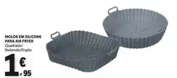 E.Leclerc Molde em silicone para air fryer promoção