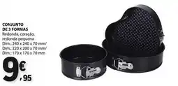E.Leclerc Dim - conjunto de 3 formas promoção