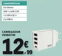 E.Leclerc Verbatim - carregador promoção