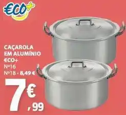 E.Leclerc €co+ - caçarola em aluminio eco+ promoção