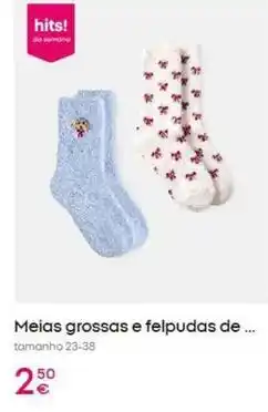Pepco Meias grossas e felpudas de promoção