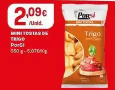Intermarché Porsi - mini tostas de trigo promoção