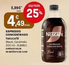 Intermarché Nescafé - espresso concentrado promoção