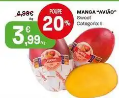 Intermarché Manga avião promoção