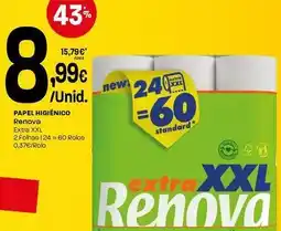 Intermarché Renova - papel higiênico promoção