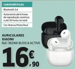 E.Leclerc Xiaomi - auriculares promoção
