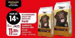 Intermarché Porsi - alimento seco p/cáo promoção
