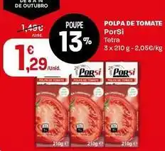 Intermarché Porsi - polpa de tomate promoção