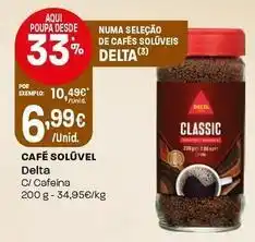 Intermarché Delta q - café solúvel promoção